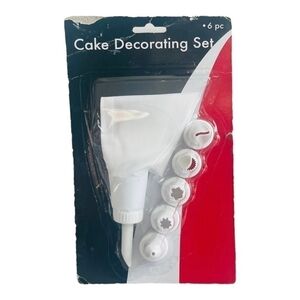 Home Helpers Icing Bag and 6 Tips for Cake Decorating